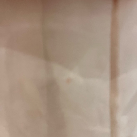 SILK beige long top made in Italy size large - Picture 3 of 4